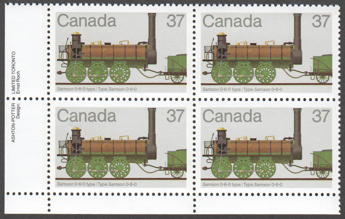 Canada Scott 1001 MNH PB LL (A7-5) - Click Image to Close